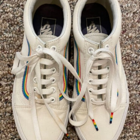 VANS Old Skool Rainbow Limited Edition Women's Size 7.5 - Picture 3 of 9